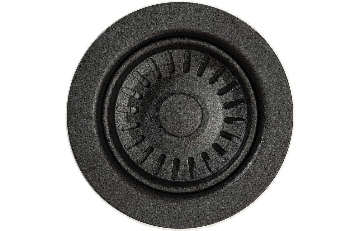 Abode 90mm (1.5") Manual Basket Strainer Waste - Matt Black