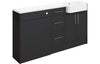 Alcala 1542mm Basin  WC & 3 Drawer Unit Pack