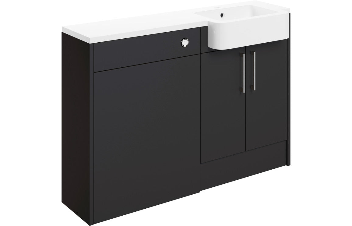 Alcala 1242mm Basin & WC Unit Pack