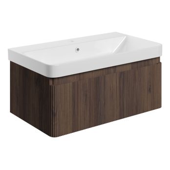 Laredo 805mm Wall Hung 1 Drawer Basin Unit & Basin