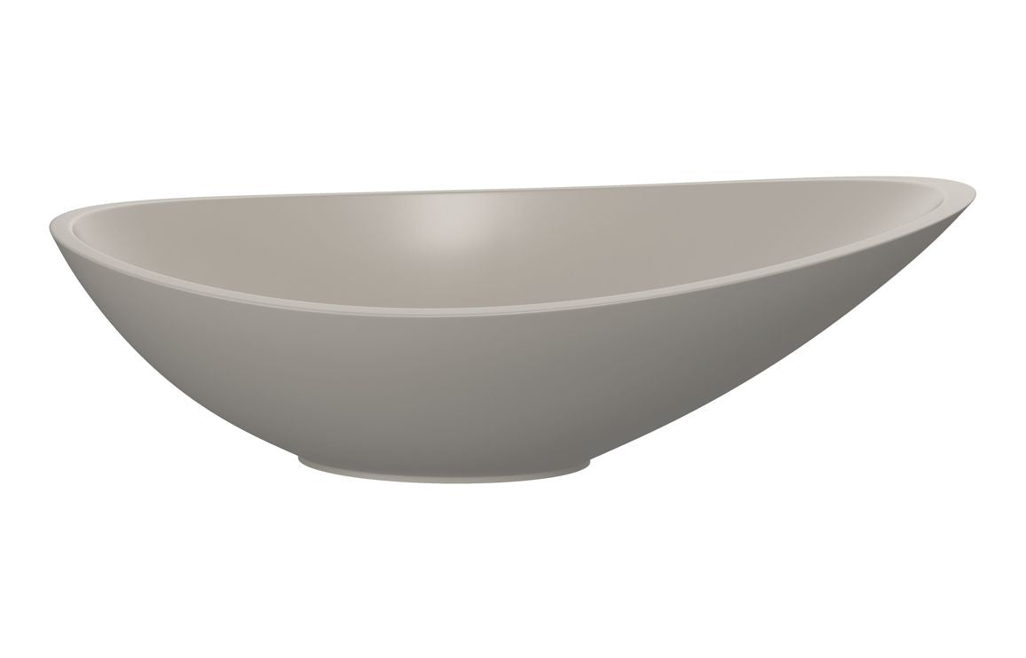 Elche 564x323mm 0TH Resin Washbowl - White