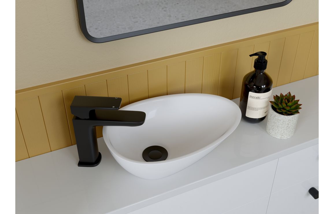 Almazan 320x220mm Mini Resin Washbowl - White