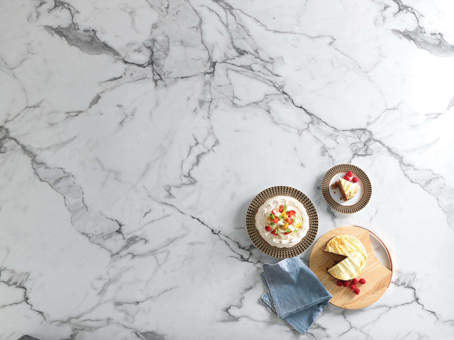 Formica Calacatta Marble Worktop