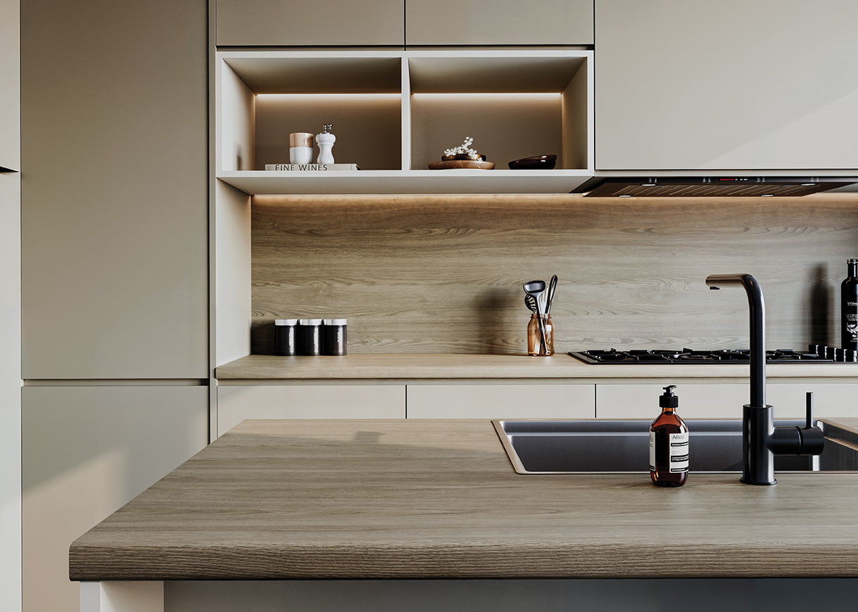 Formica Ashen Oak Laminate Worktop