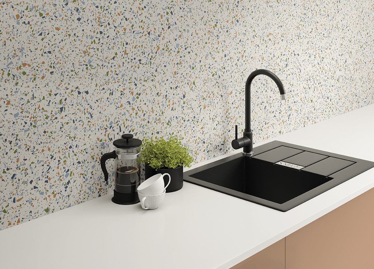 Formica Crisp White Laminate Worktop