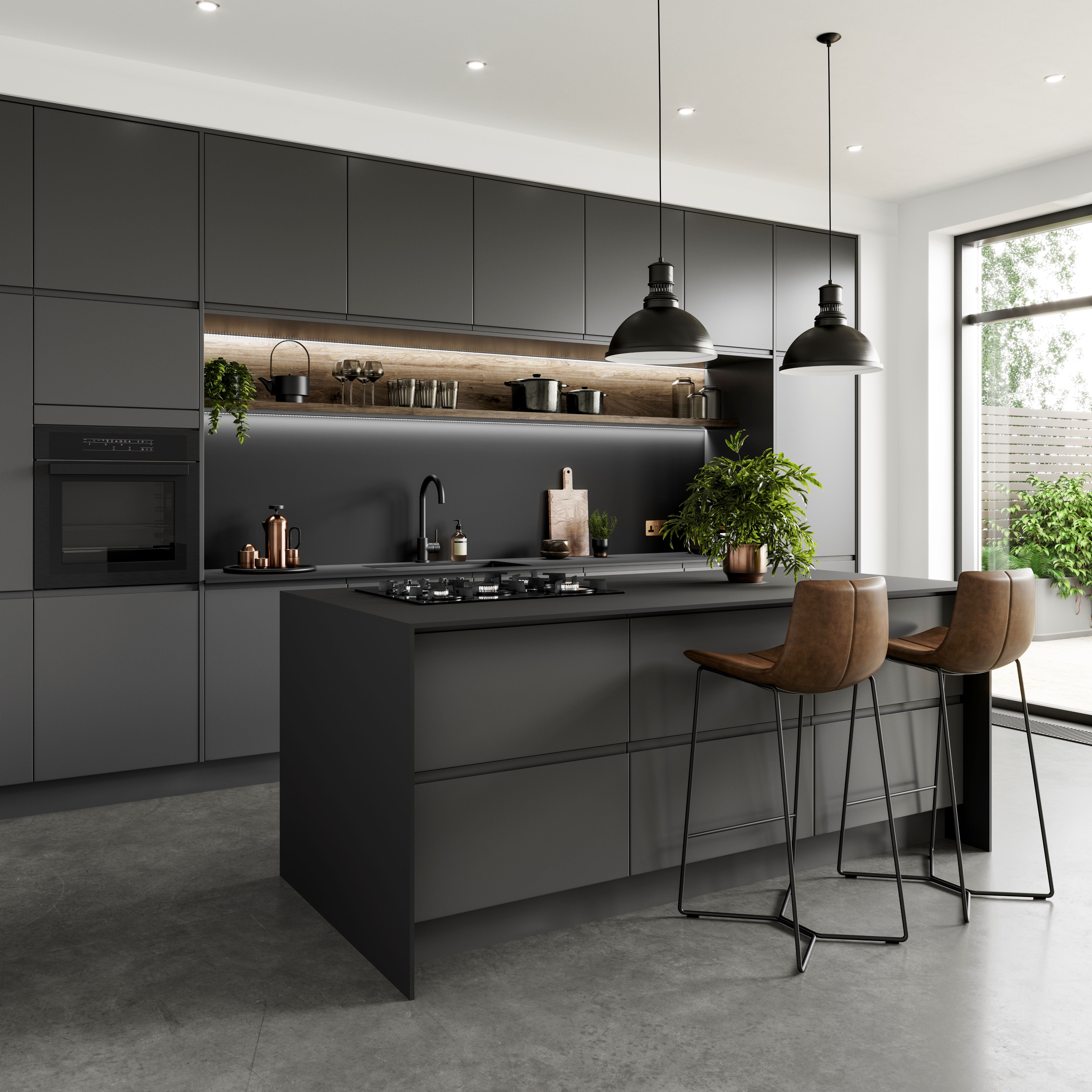 Nero Ingo Bonded FENIX NTM Worktop