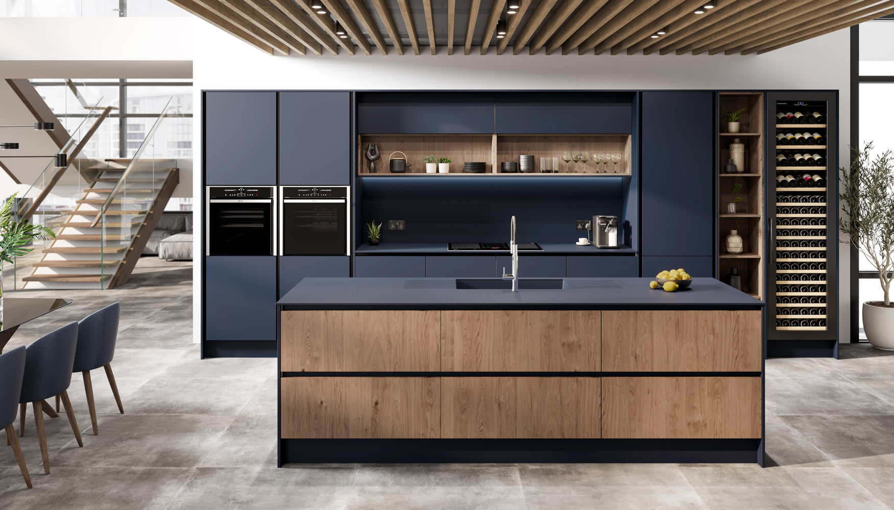 Blu Fes Solid FENIX NTM Worktop