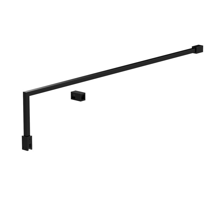 Wetroom Screen Support Arm Kit (Black)