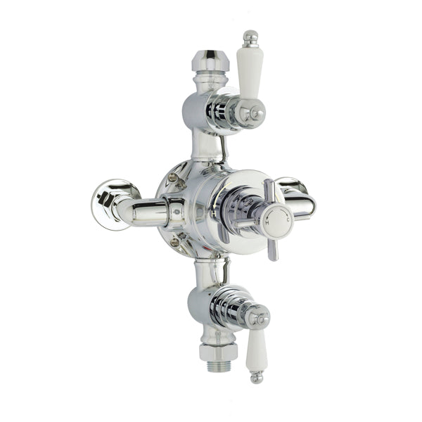 Nuie Beaumont Triple Thermostatic Shower Valve