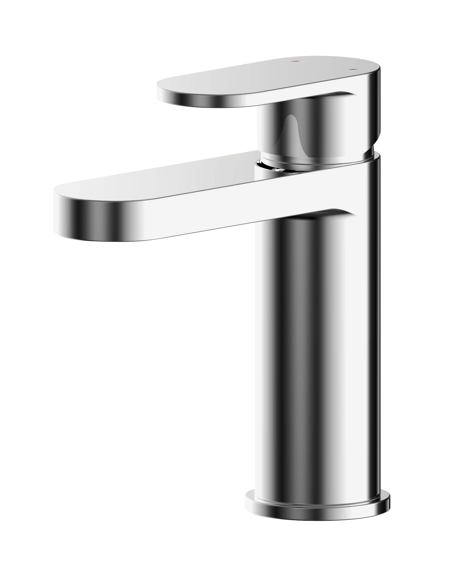 Nuie Binsey Mono Basin Mixer With Push Button Waste