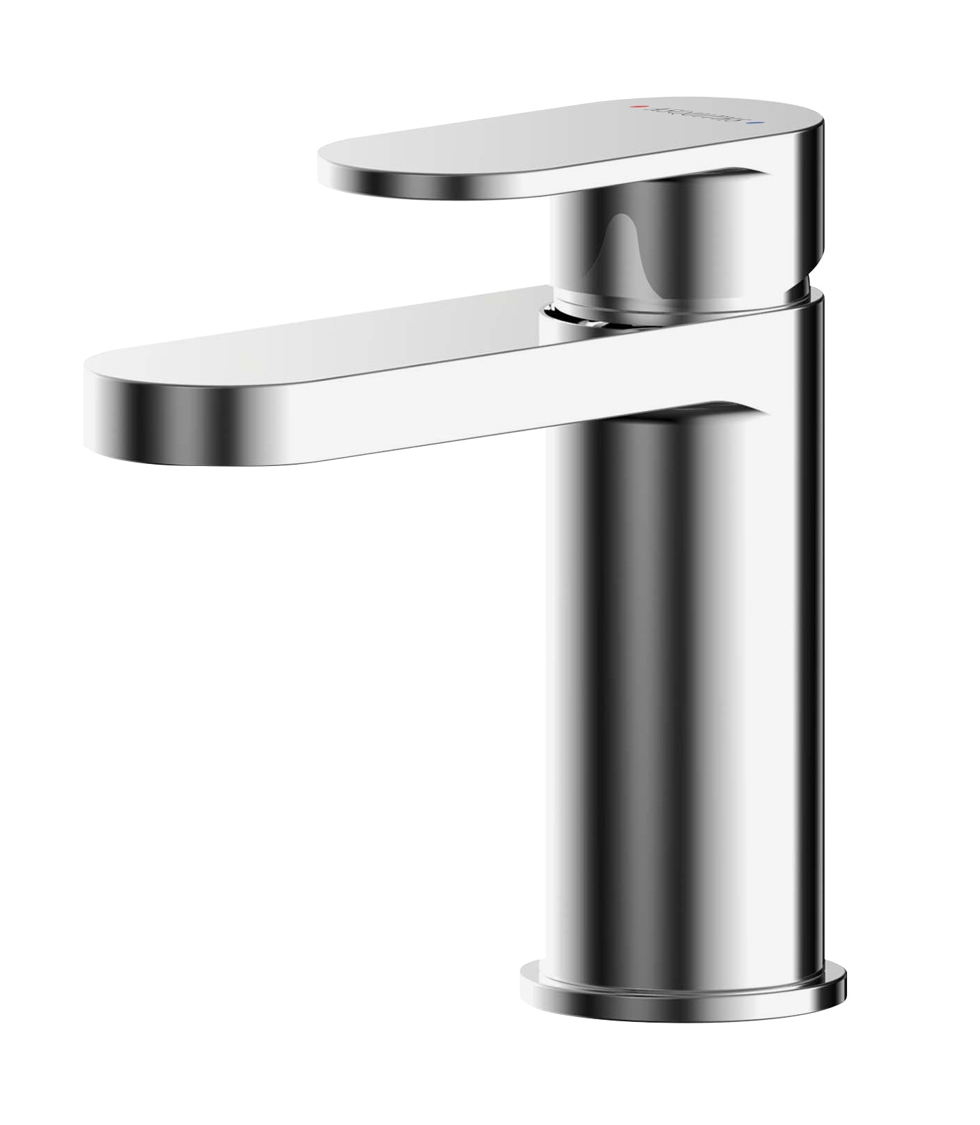 Nuie Binsey Mini Basin Mixer With Push Button Waste