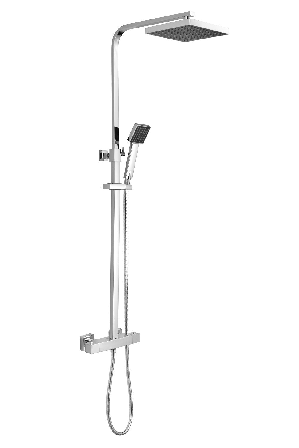 Nuie Thermostatic Bar Shower With Kit