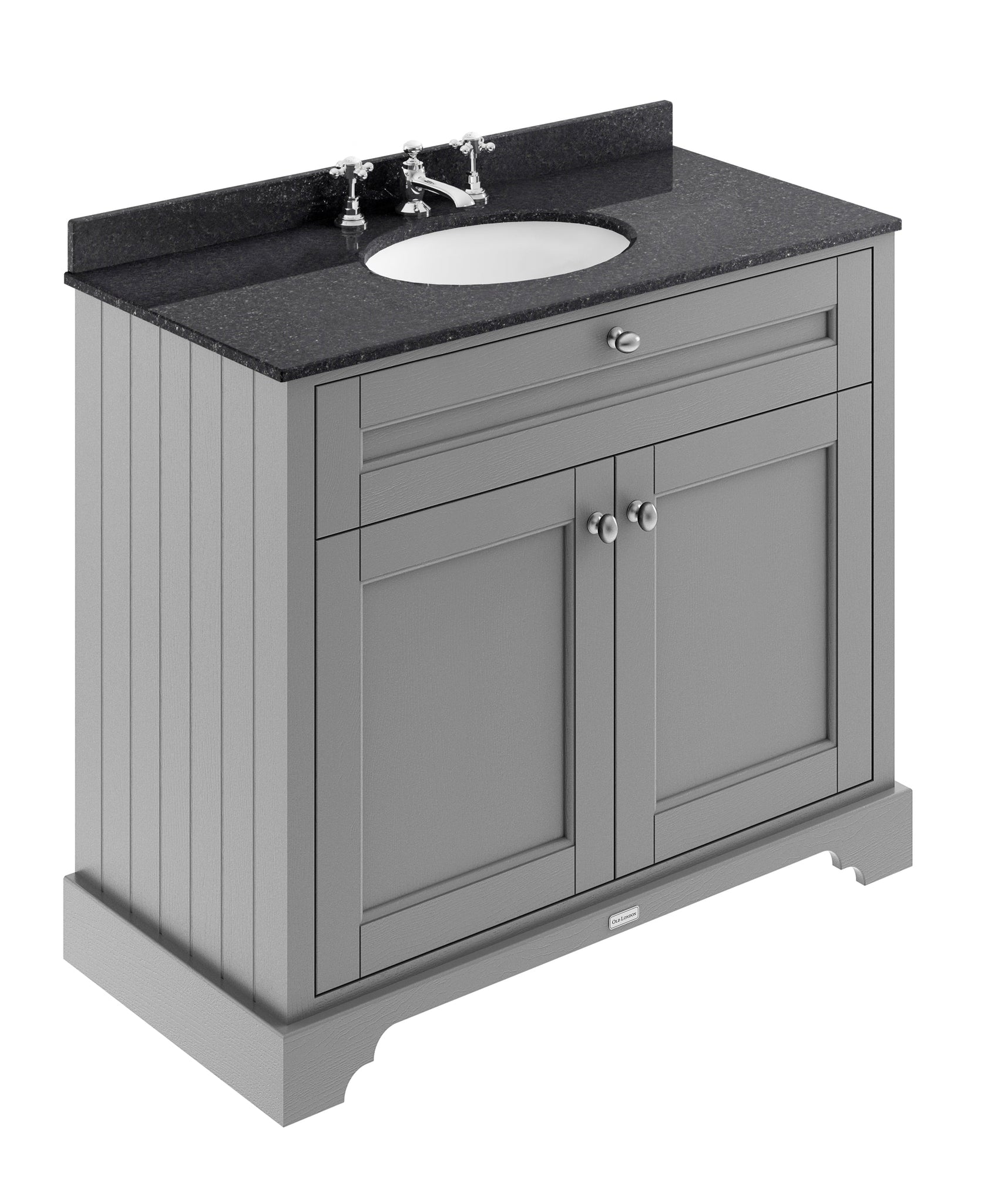 Hudson Reed Old London 1000mm Cabinet & Marble Top