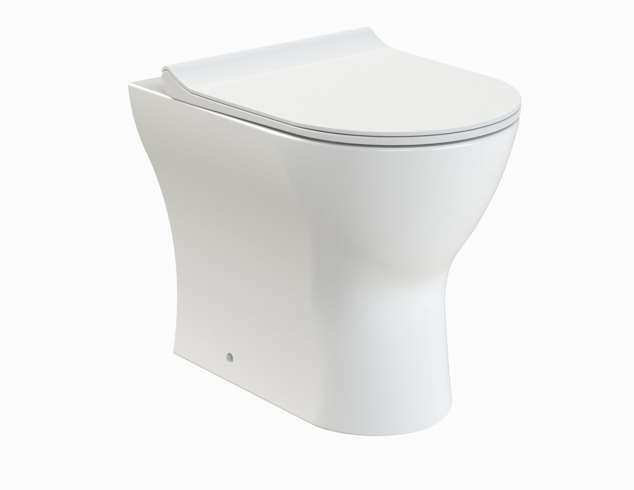 Nuie Ivo Comfort Height Back To Wall Pan & Soft Close Seat