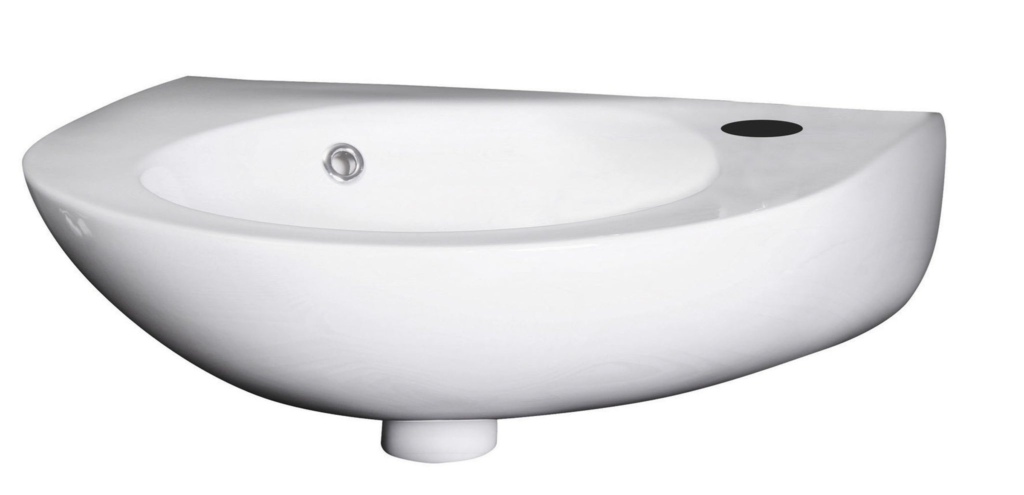 Nuie Round 350mm Wall Hung Basin