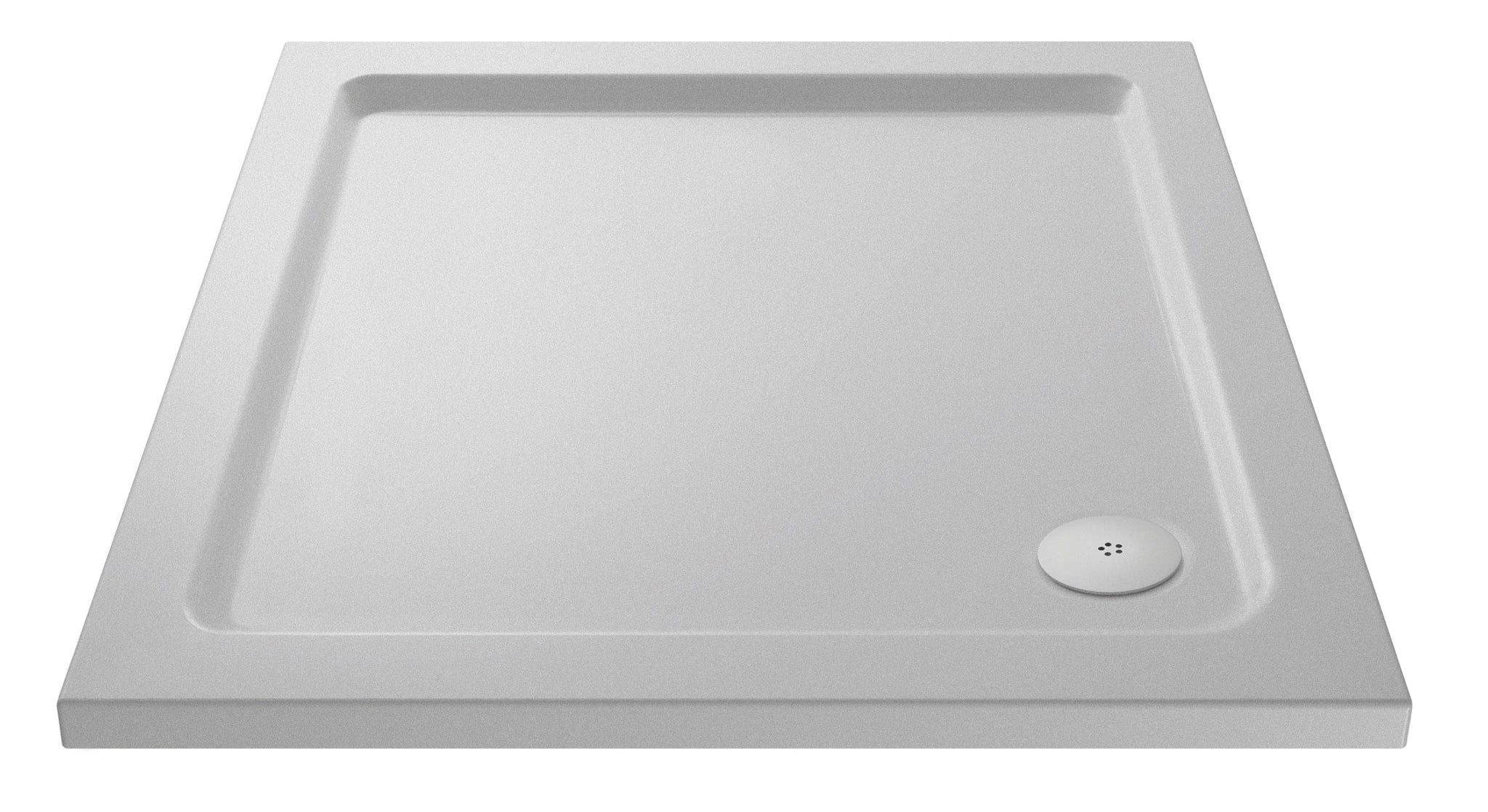 Pearlstone Slip Resistant Square Shower Tray