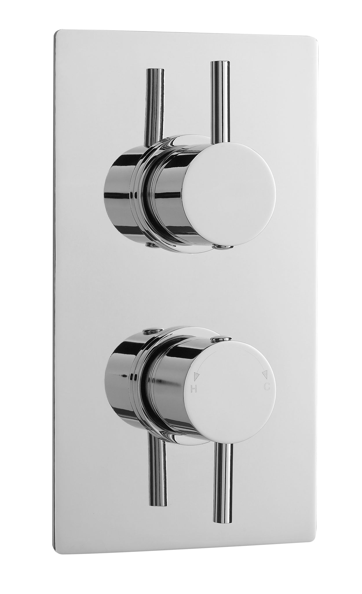 Nuie Quest Twin Thermostatic Shower Valve