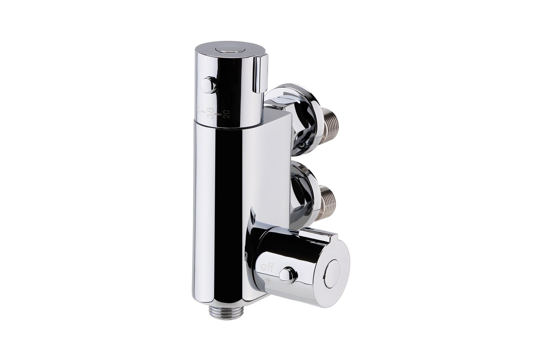 Nuie Vertical Thermostatic Bar Valve