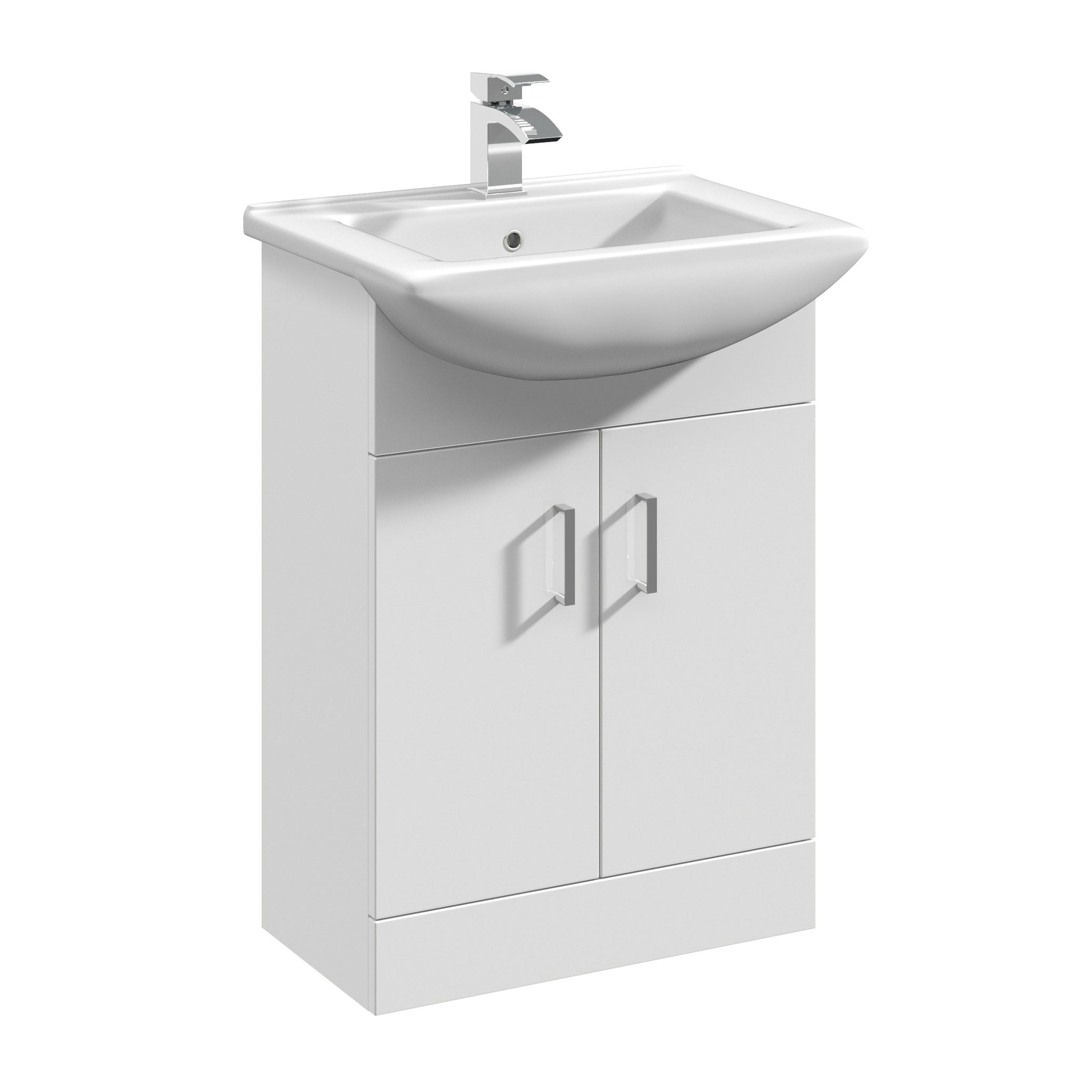 Mayford 550mm Floor Standing Cabinet & Square Basin