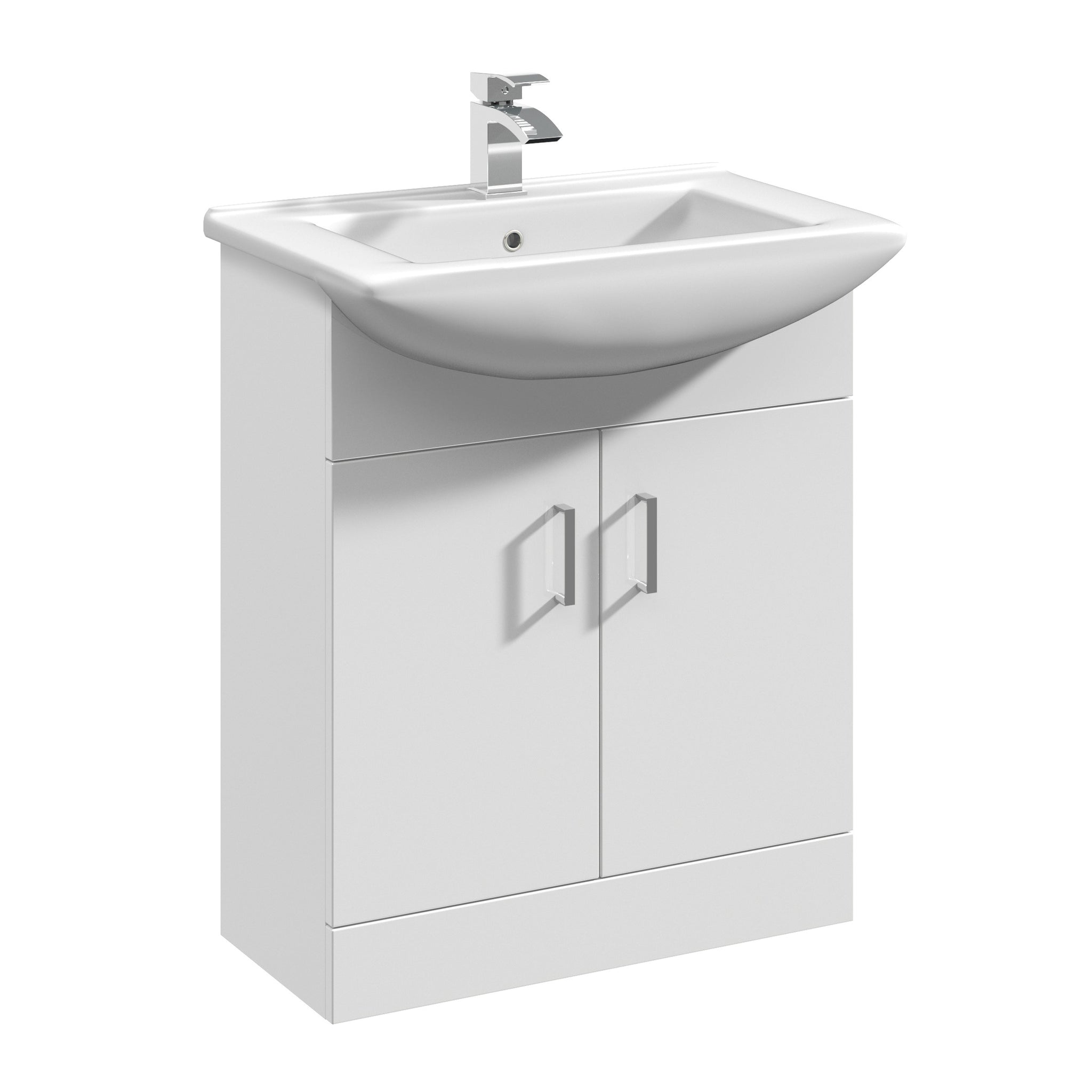 Mayford 650mm Floor Standing Cabinet & Square Basin