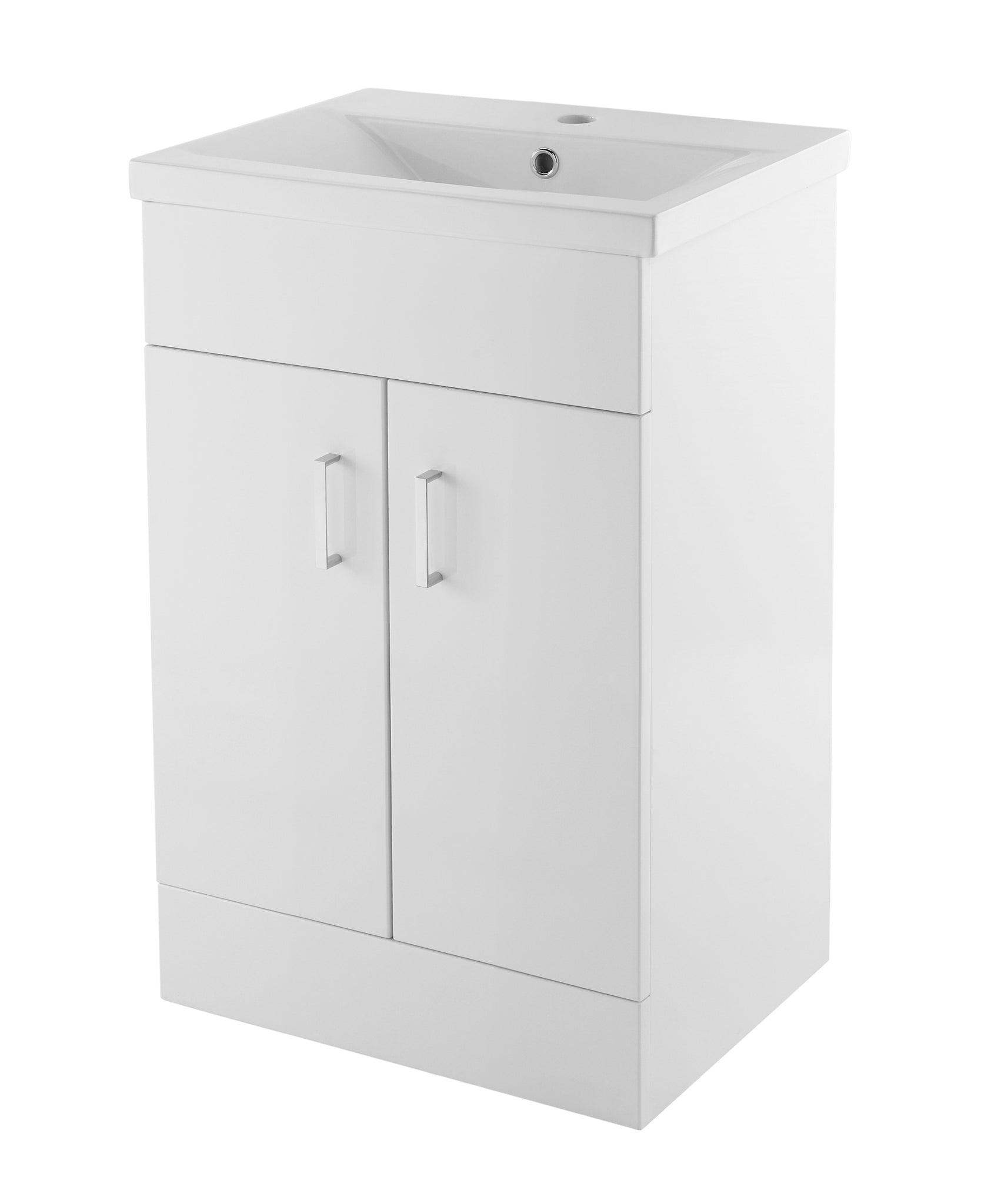 Eden 500mm Floor Standing Cabinet & Minimalist Basin