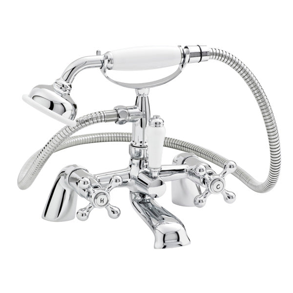 Nuie Viscount Bath Shower Mixer with Large Handset