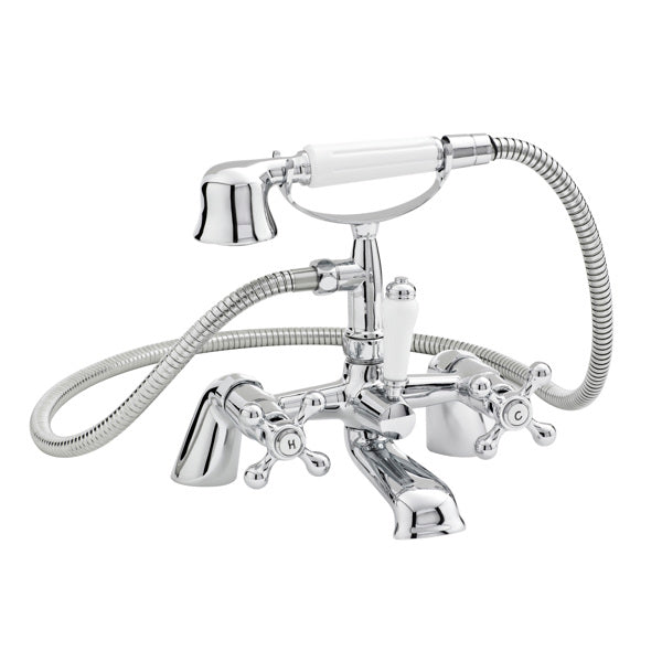 Nuie Viscount Bath Shower Mixer with Small Handset